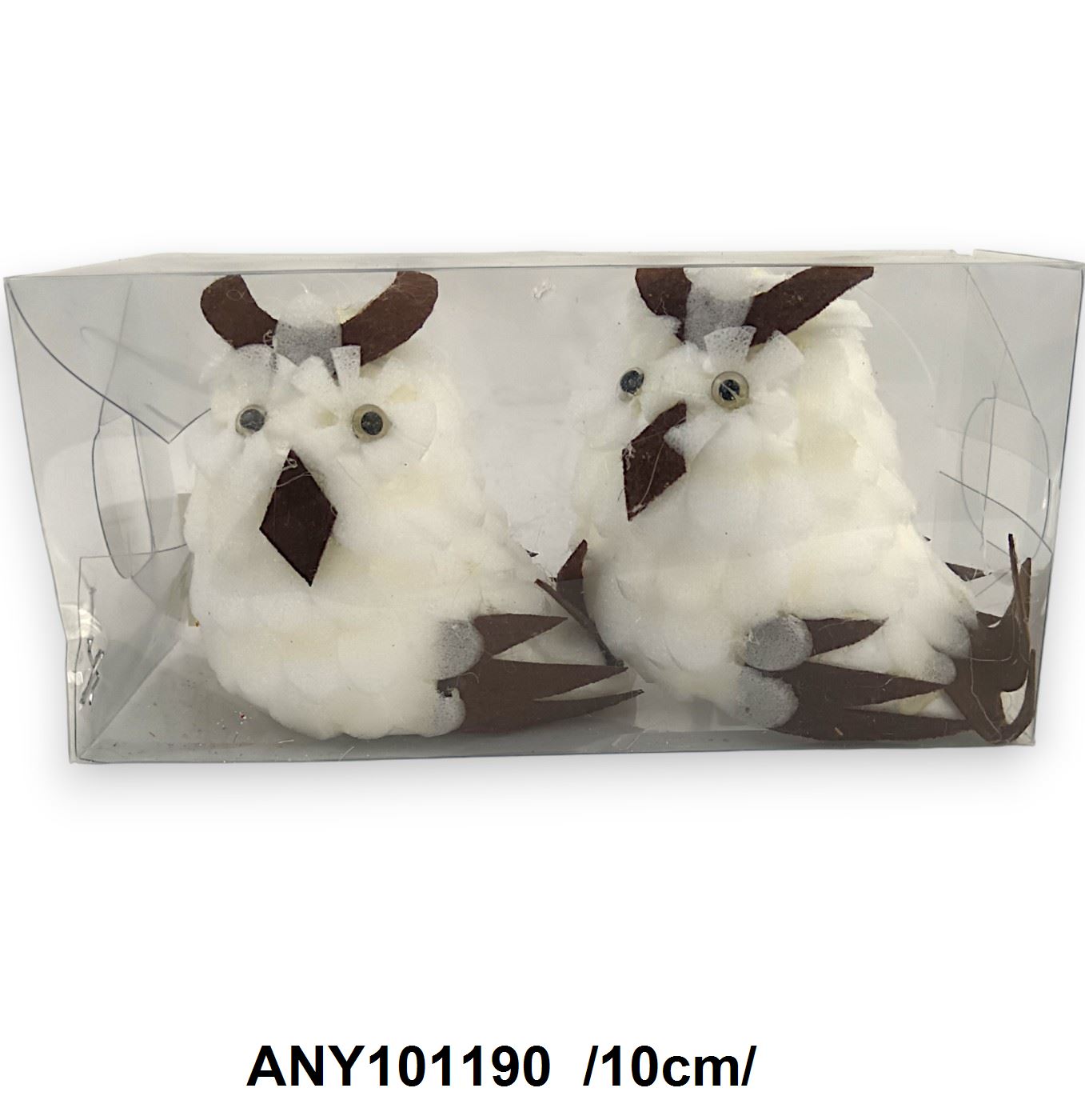 Hungarocell testû akasztós baglyok dobozban /10cm/