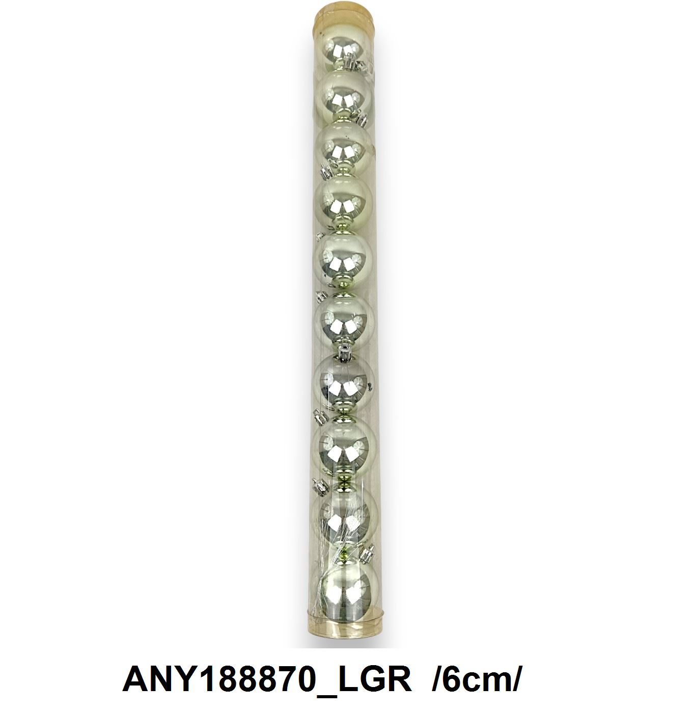 Gyöngyházfényû gömbök /6cm/