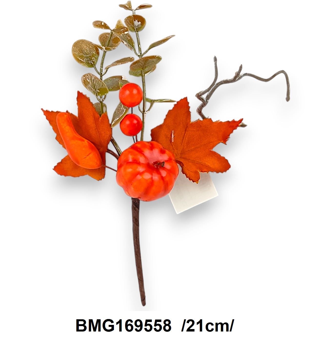 Tök pick levéllel /21cm/