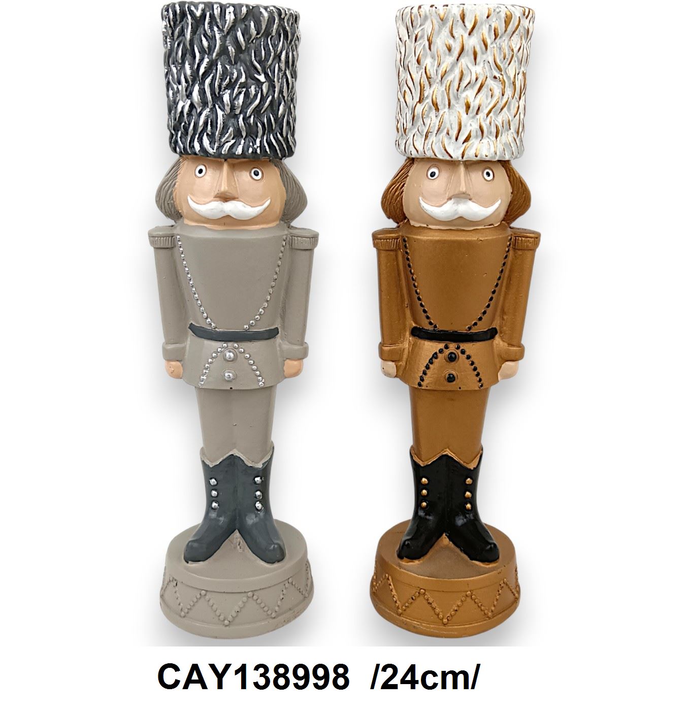 Alapzaton álló diótörõ, polirezin /24cm/
