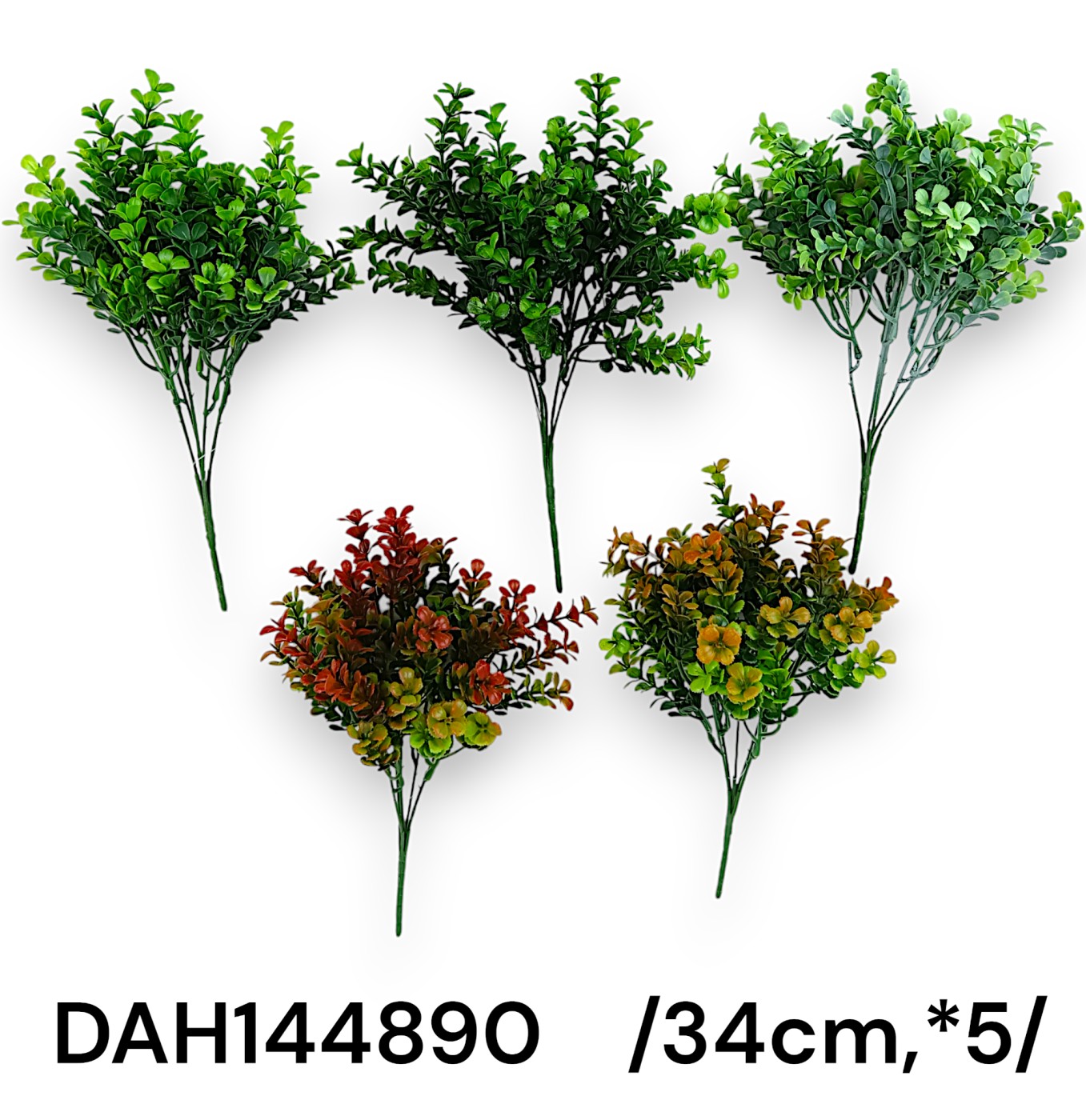 Mûanyag puszpángbokor /34cm,*5/