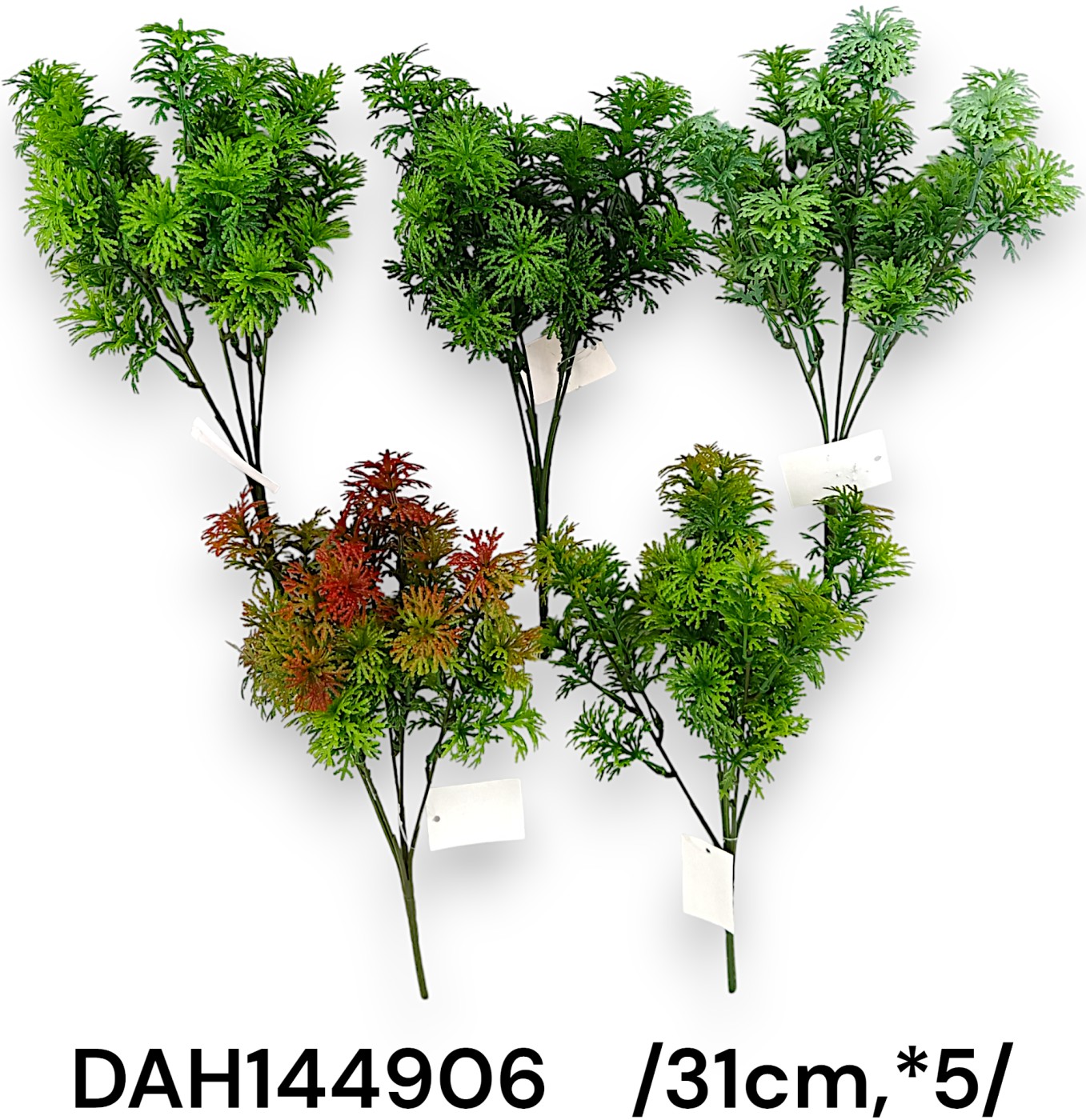 Francia petrezselyemszerû bokor, mûanyag /31cm,*5/