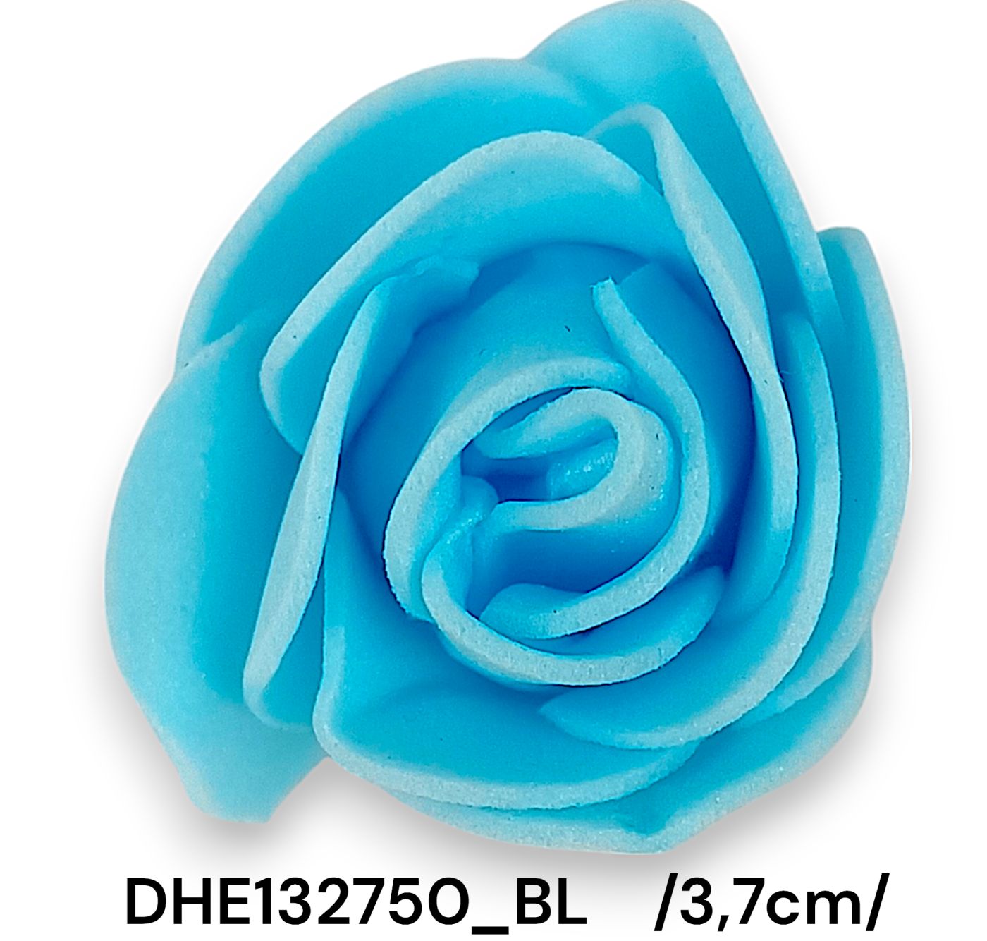 Polifoam, kerekszirmos kis rózsafej /3,7 cm/