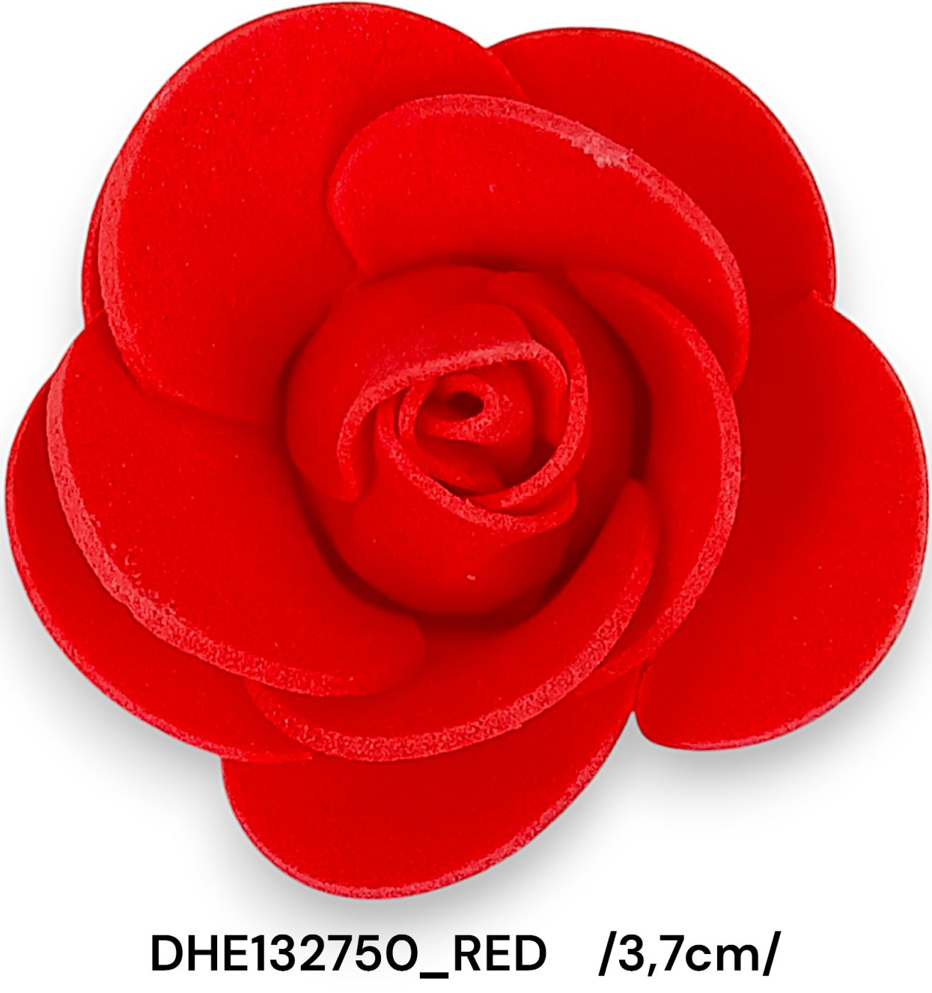 Polifoam, kerekszirmos kis rózsafej /3,7 cm/