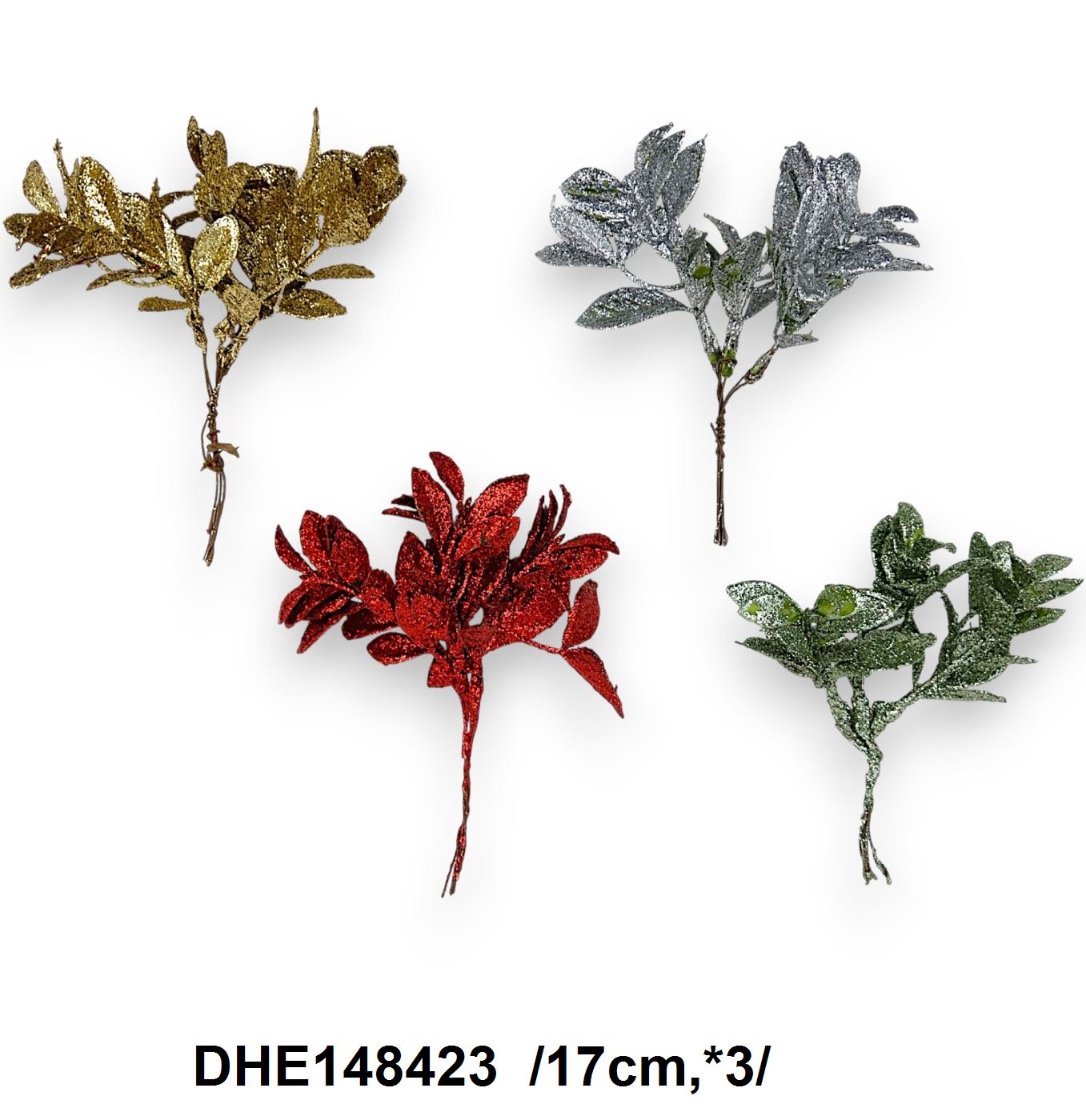 Glitteres leveles pick /17cm,*3/