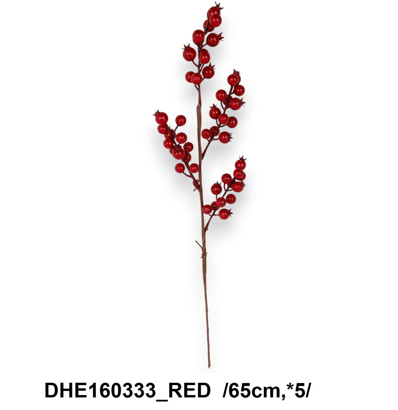Lakkozott csipkebogyó /65cm,*5/