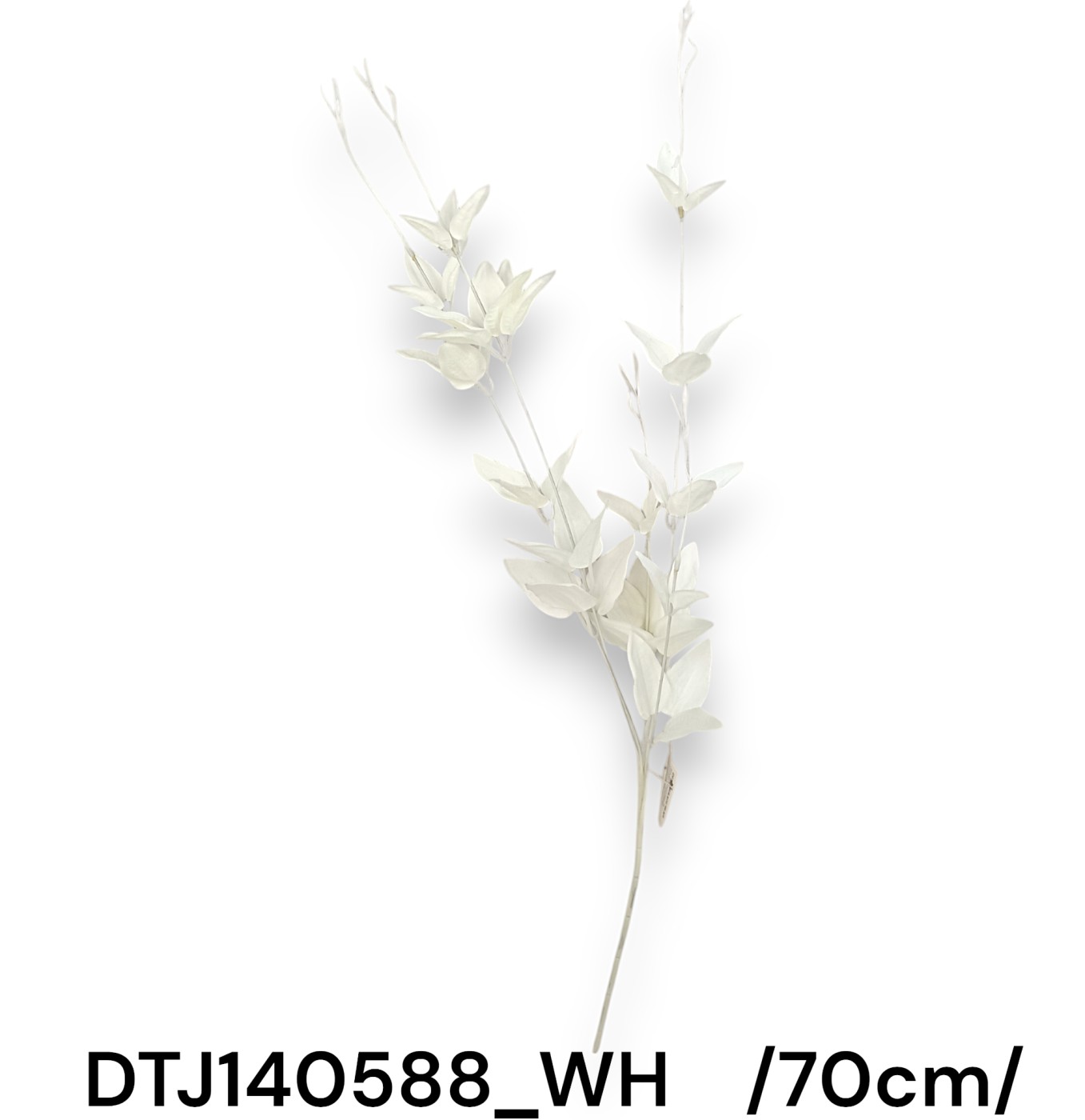 Szatén leveles ág  /70cm,*5/