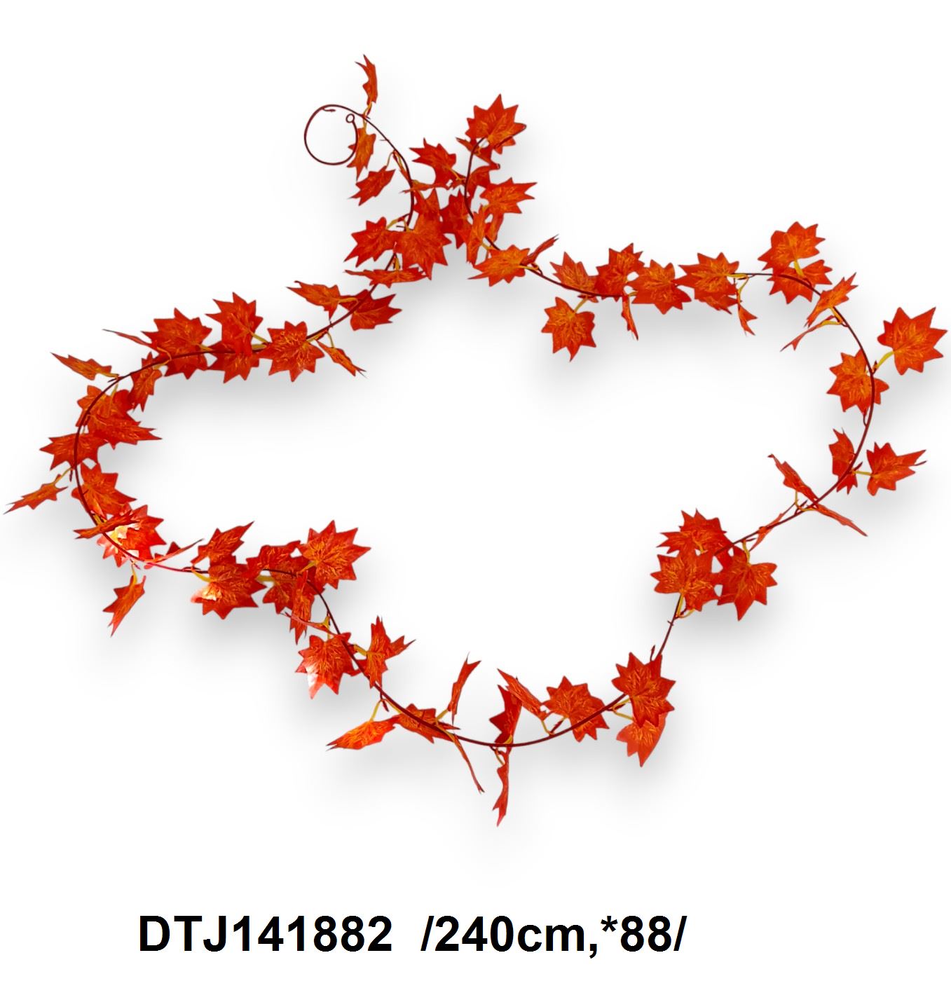 Szõlõleveles girland /240cm,*88/