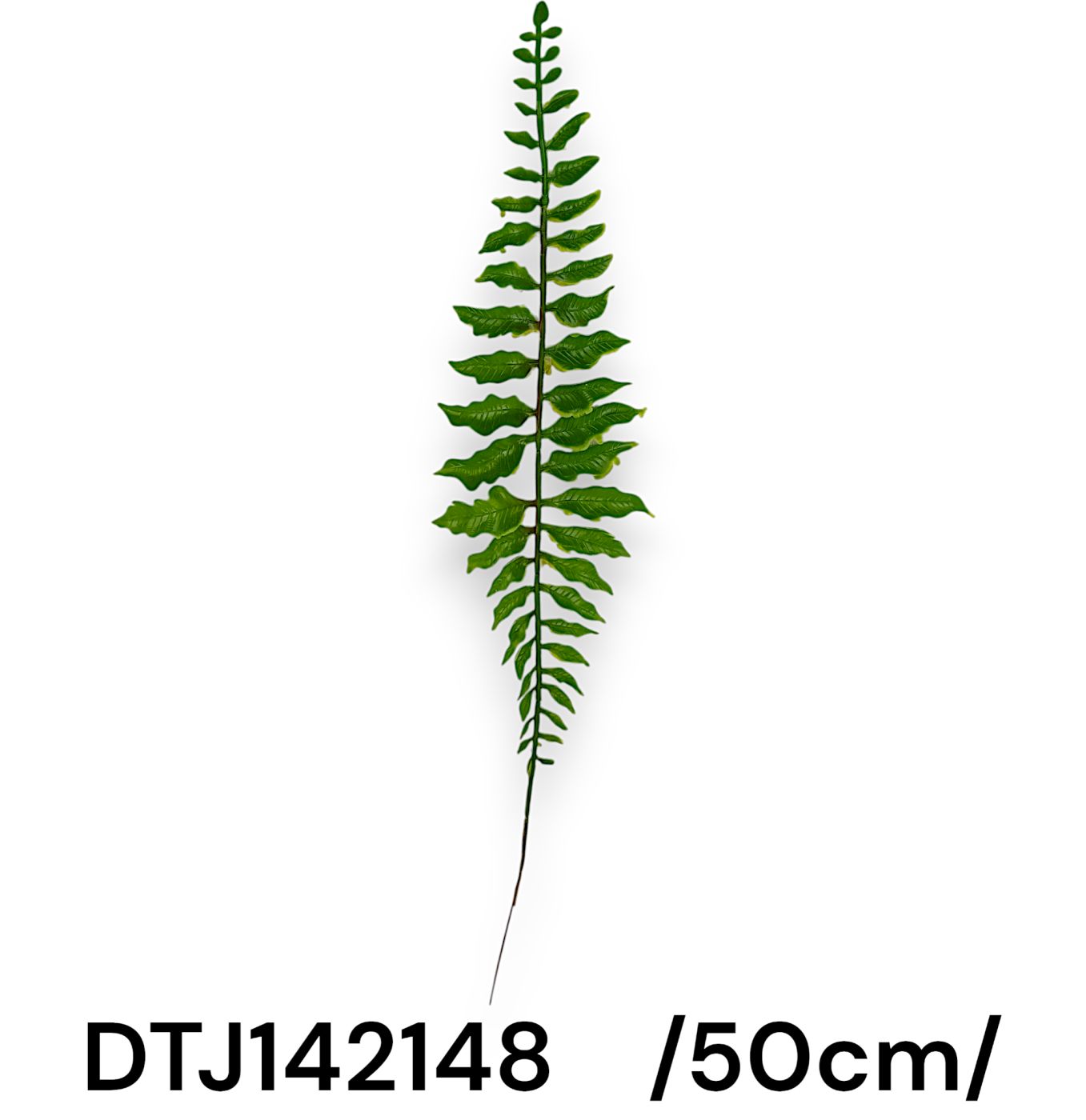 50 cm mûanyag páfrány levél