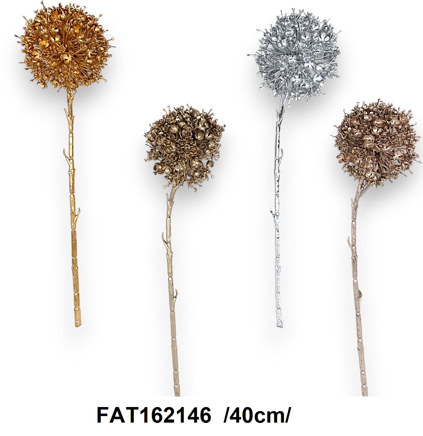 Metálos hagymavirág /40cm/