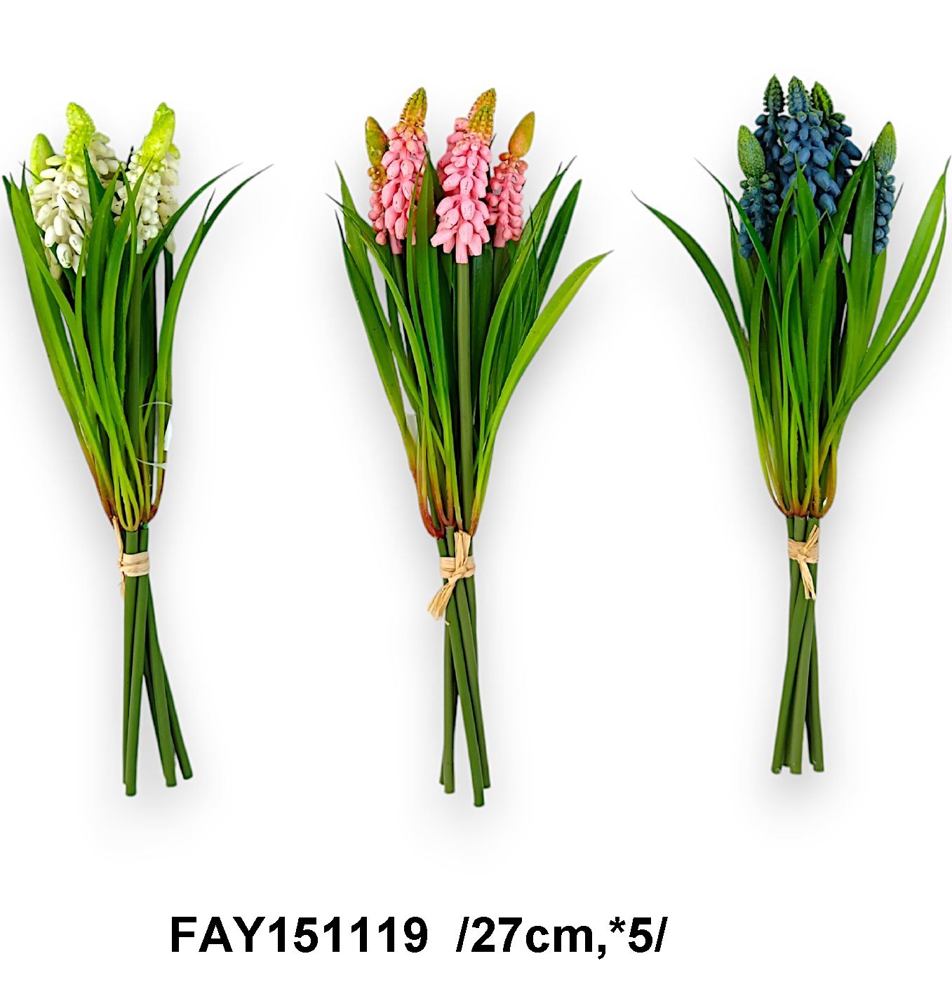 27 cm gumi gyöngyike köteg *5