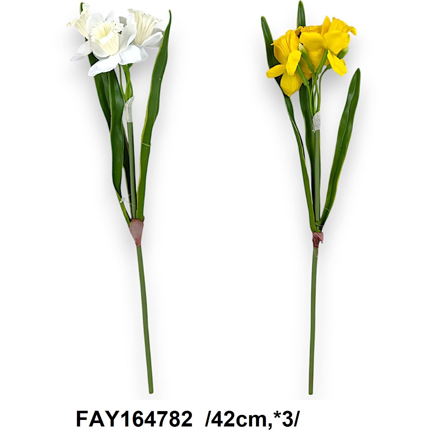 42cm nárciszszál*3