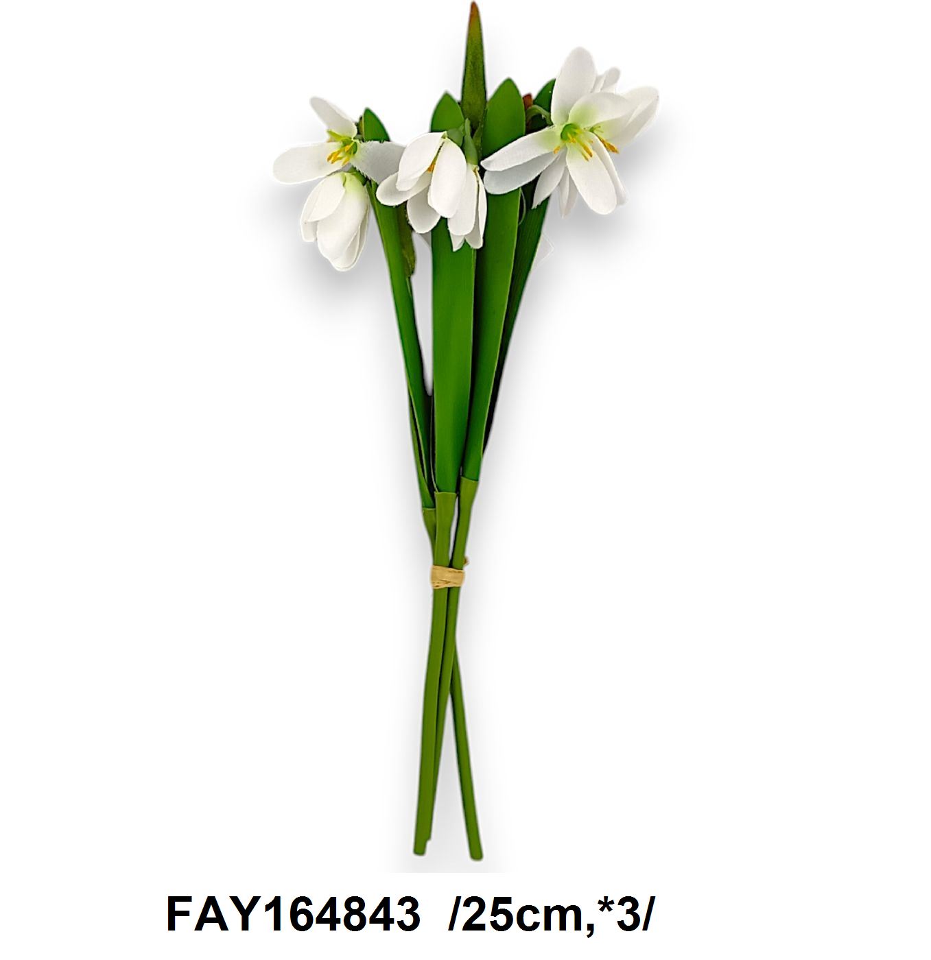 25cm hóvirágköt*3
