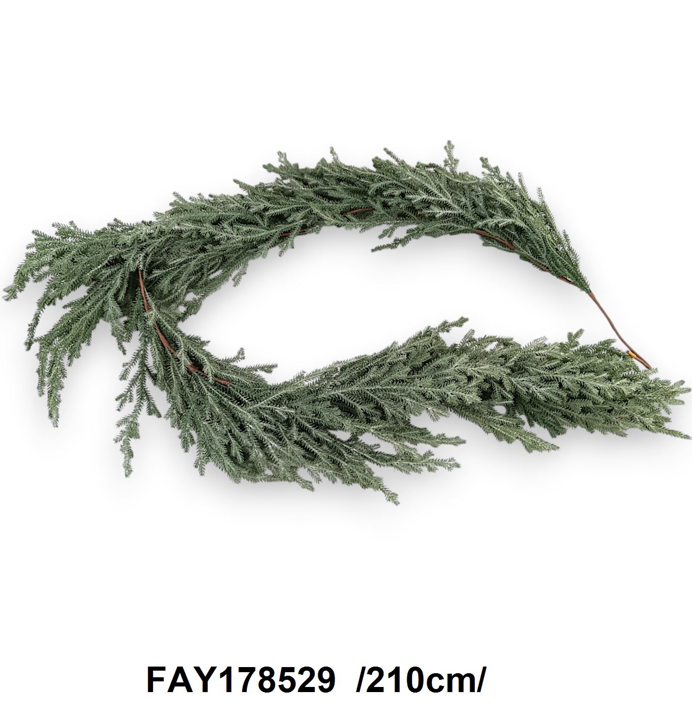 Hamvas fenyõgirland /210cm/