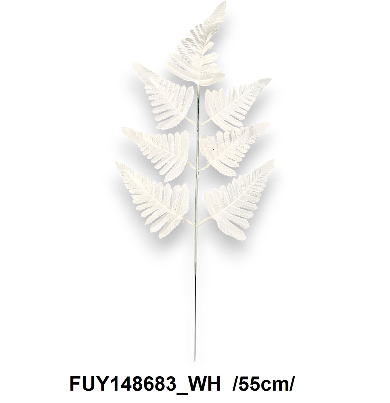 Páfránylevél nyomtatott erezettel /55cm/