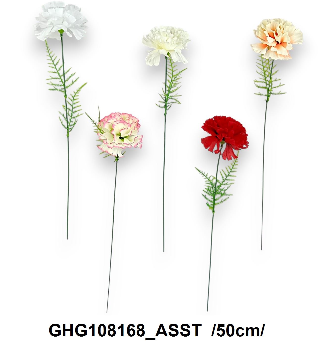 Szálas, szegfû, aszparágusszal /50cm/