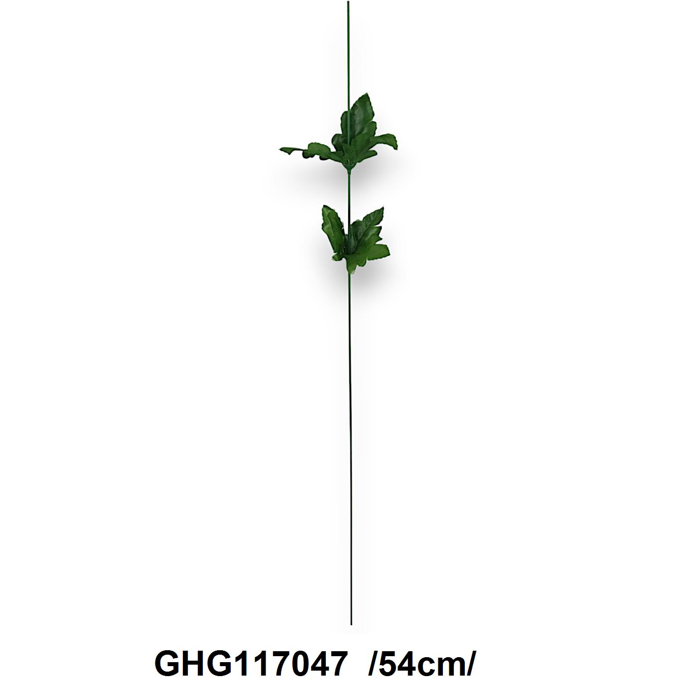 Vékony kriziszár, 2 triplalevéllel /54cm/