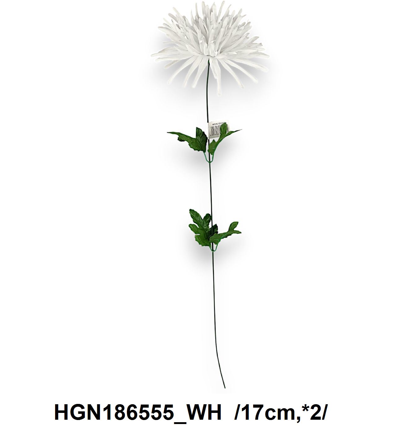 17 cm fejû 7 rétegû lapos tûkrizi szálas 2*2 olcsó levéllel