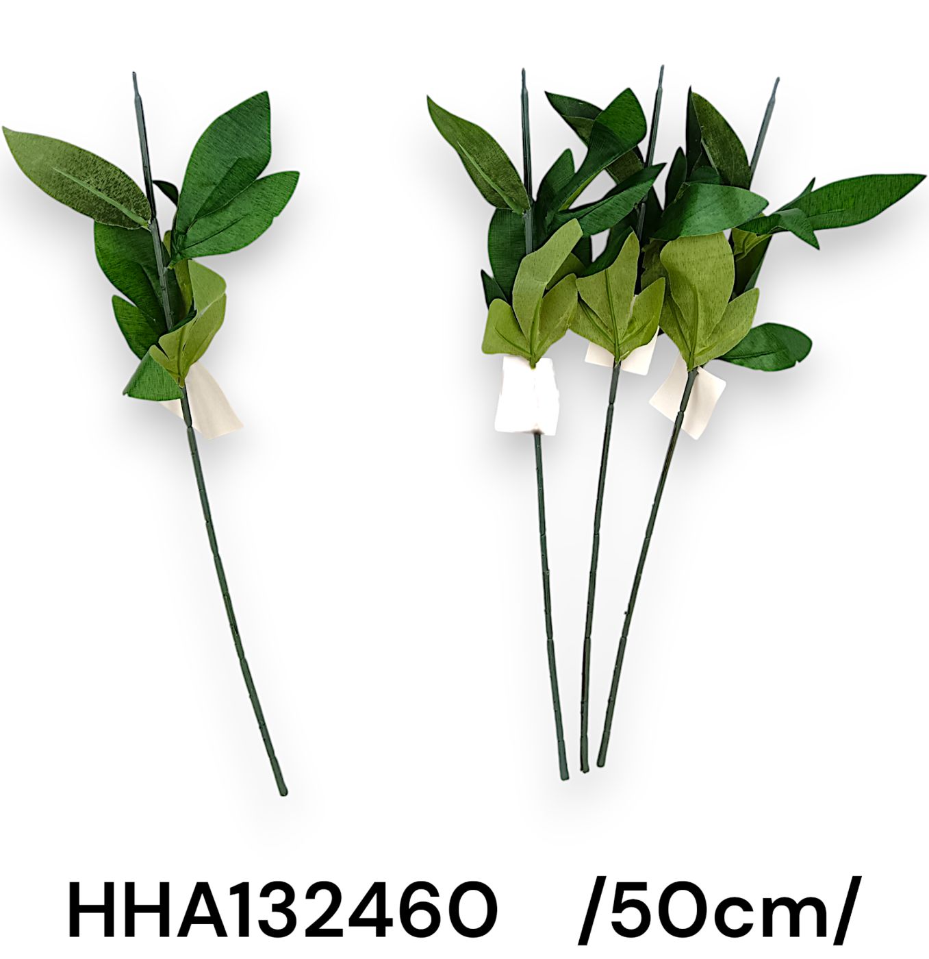 50 cm peonia szár 4 leveles, 12/köteg, db ár