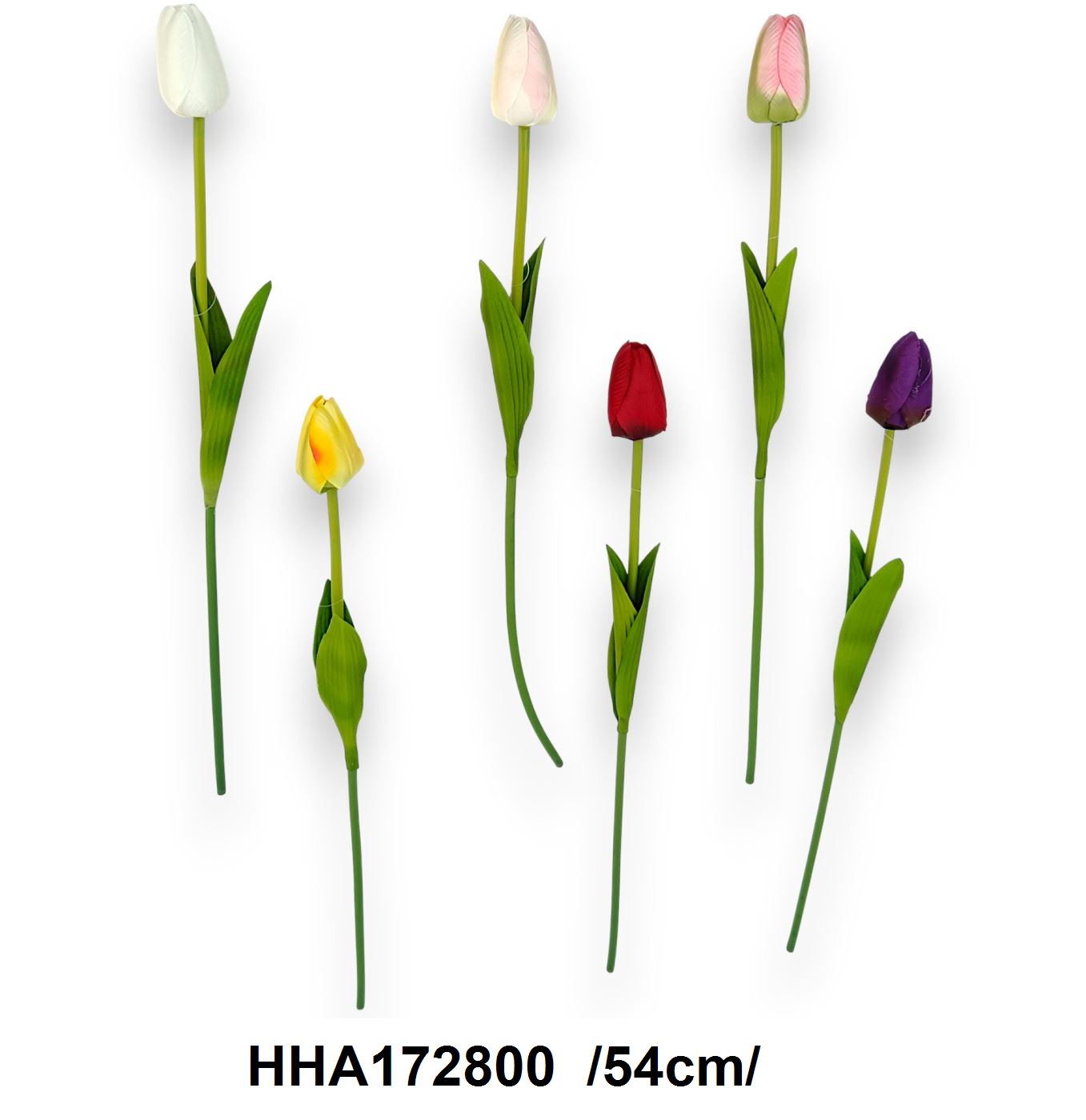 Szálas szatén tulipán /54cm/