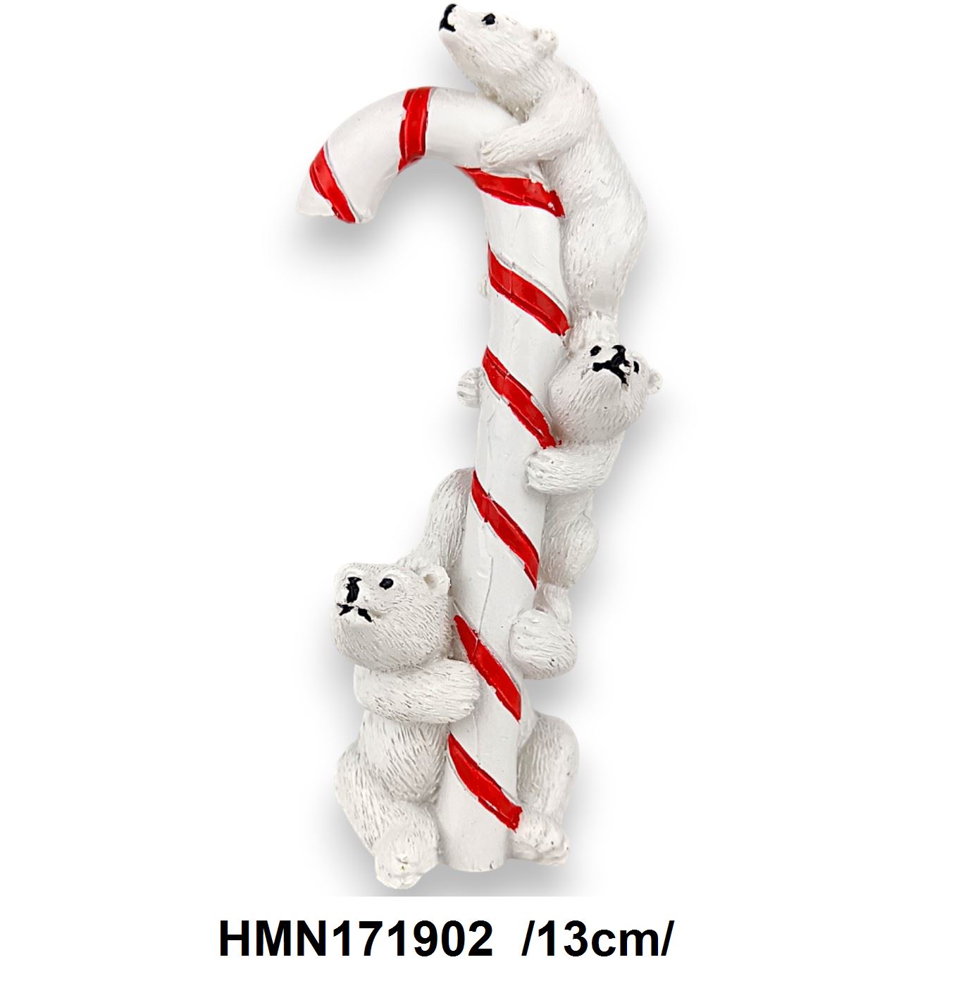 Jegesmedvék, candyvel, polirezin /13cm/