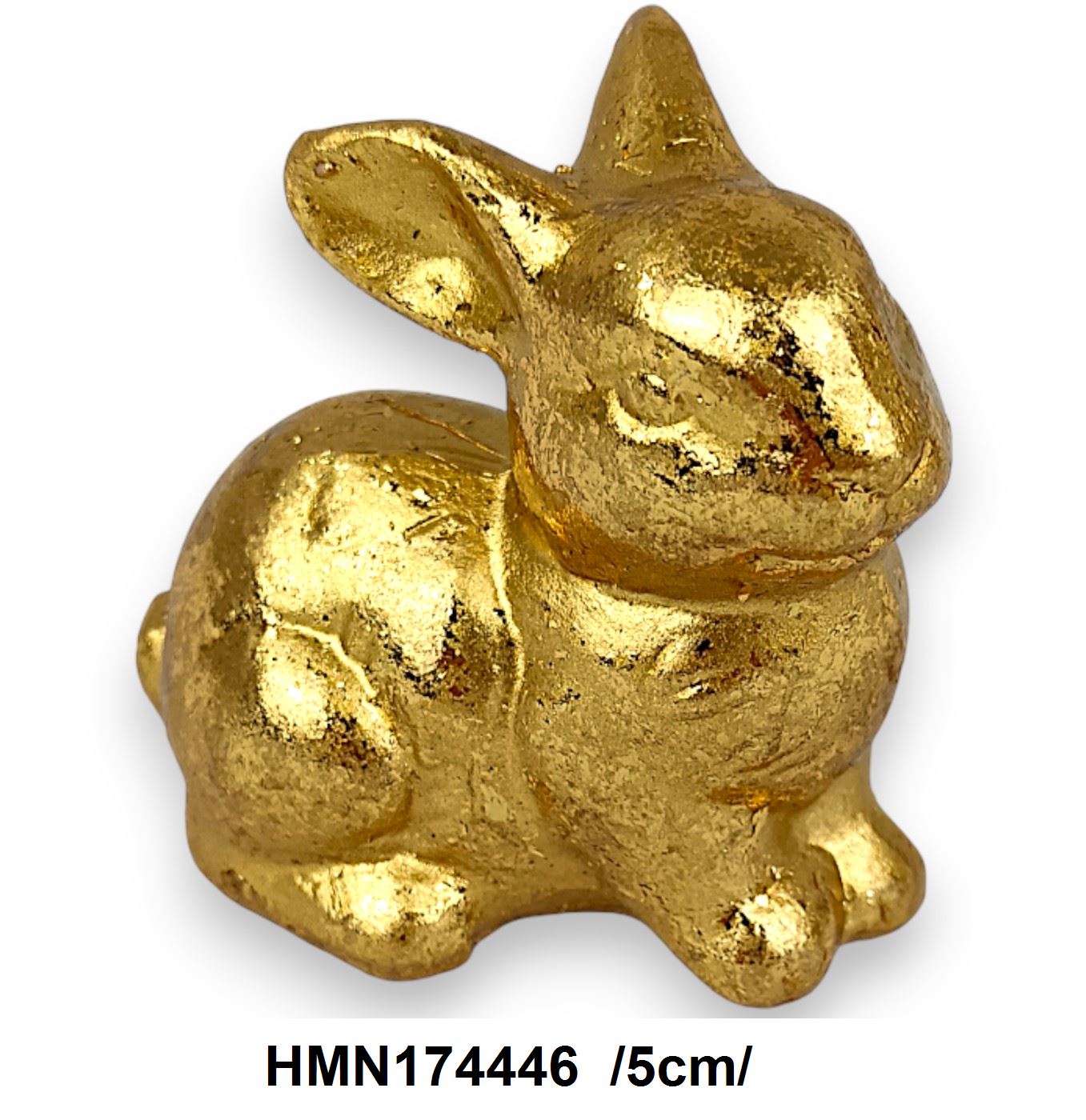 Arany nyuszi, polirezin /5cm/