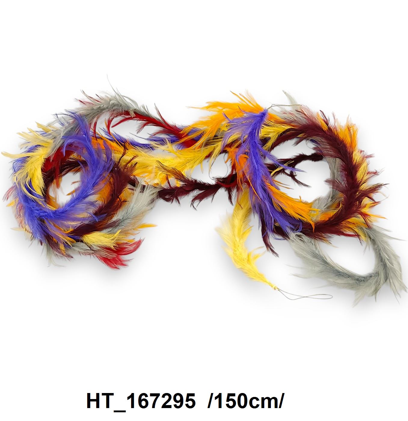 Keskeny, ritkás toll boa /150cm/