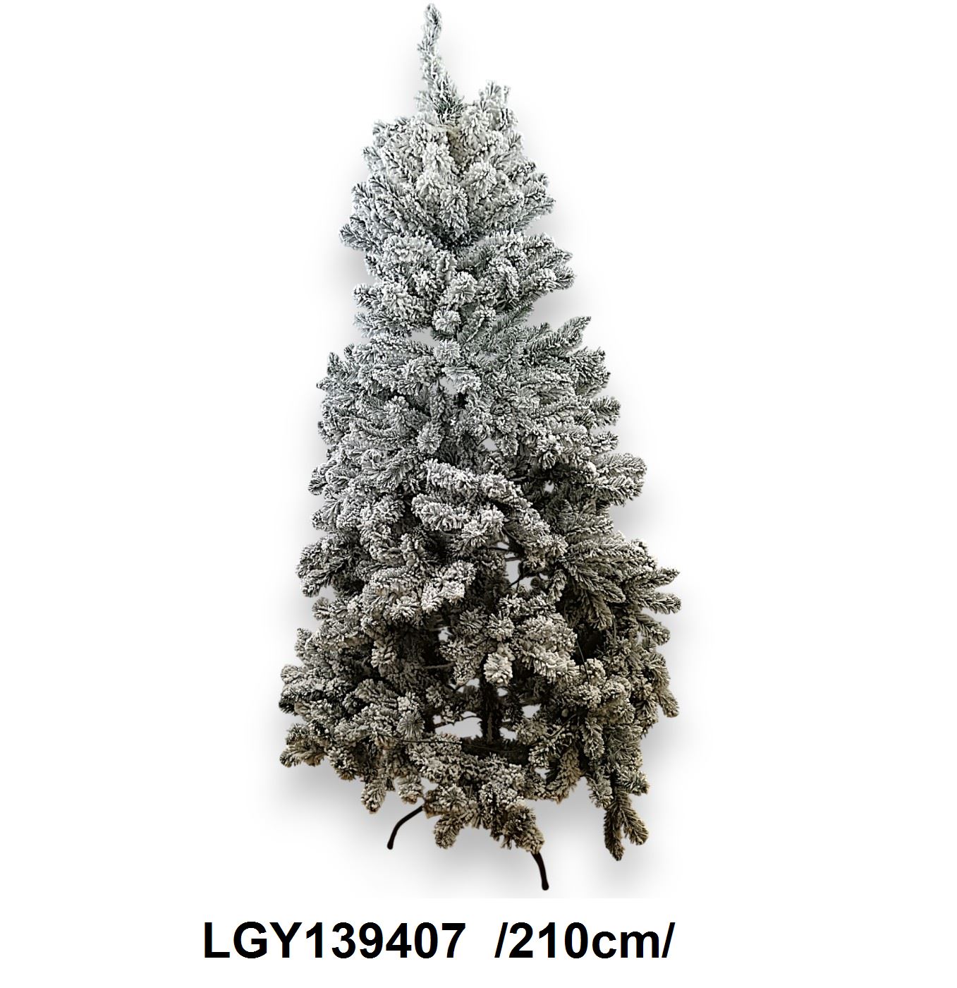 Flokkolt, havas fenyõ 1041 ággal /210cm/