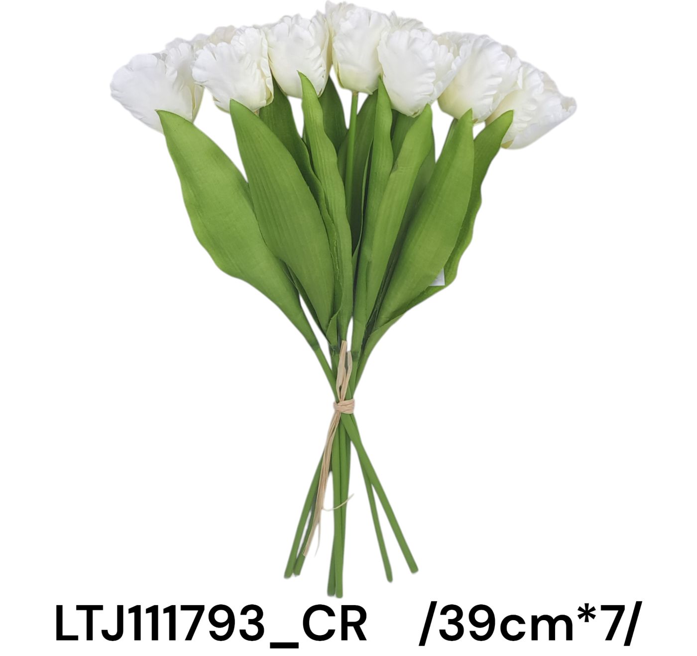 39cm cakkos szélû, szatén tulipánköteg *7