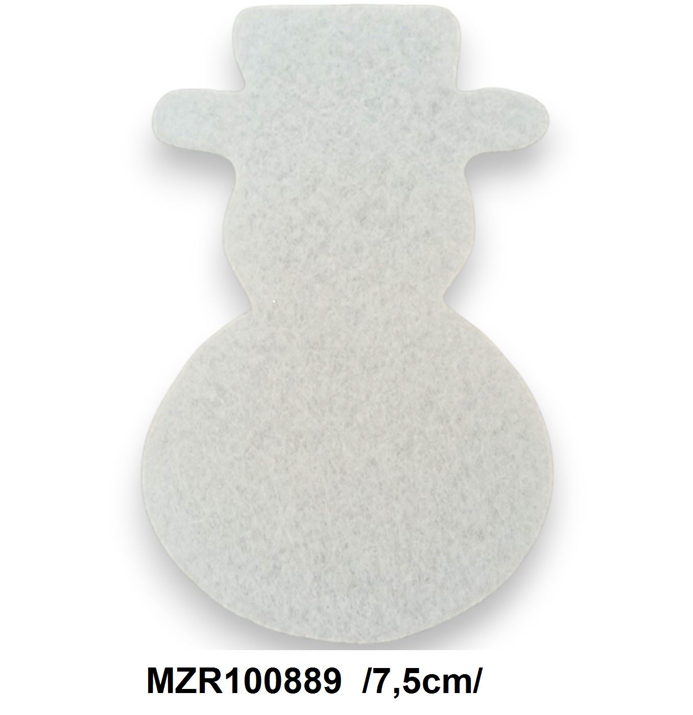 Filc hóember /7,5cm/