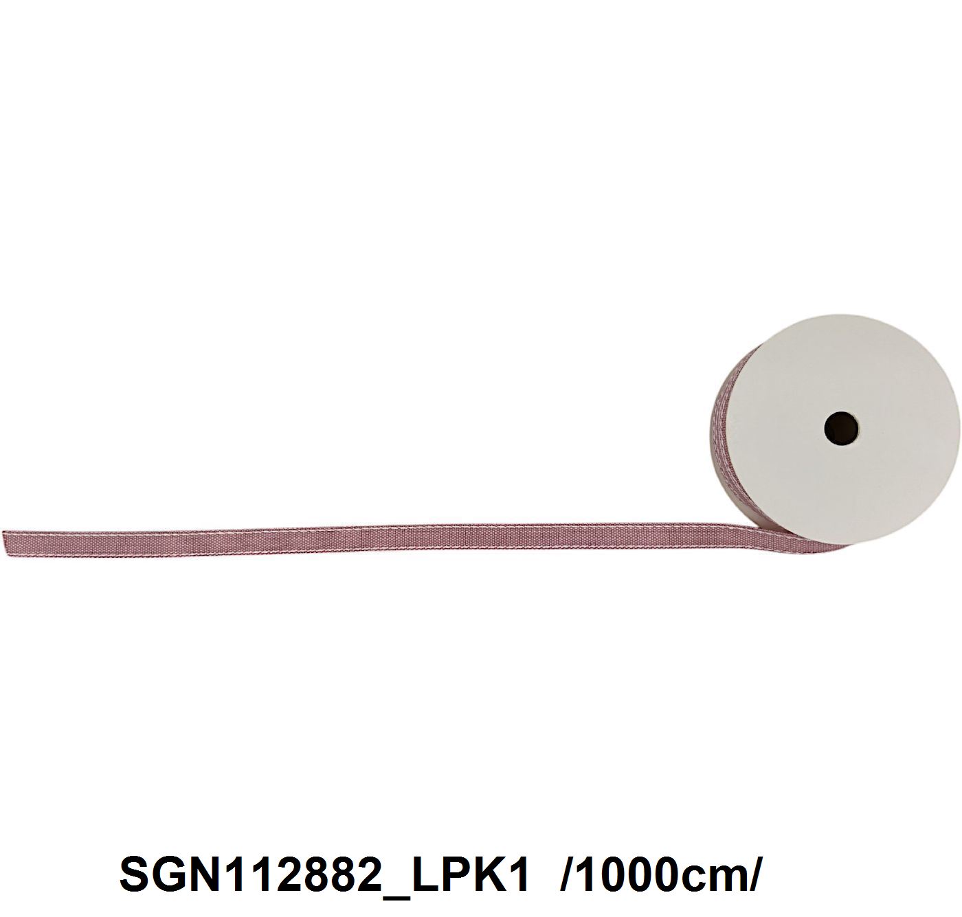 1 cm * 10 m szalag tekercs PINK