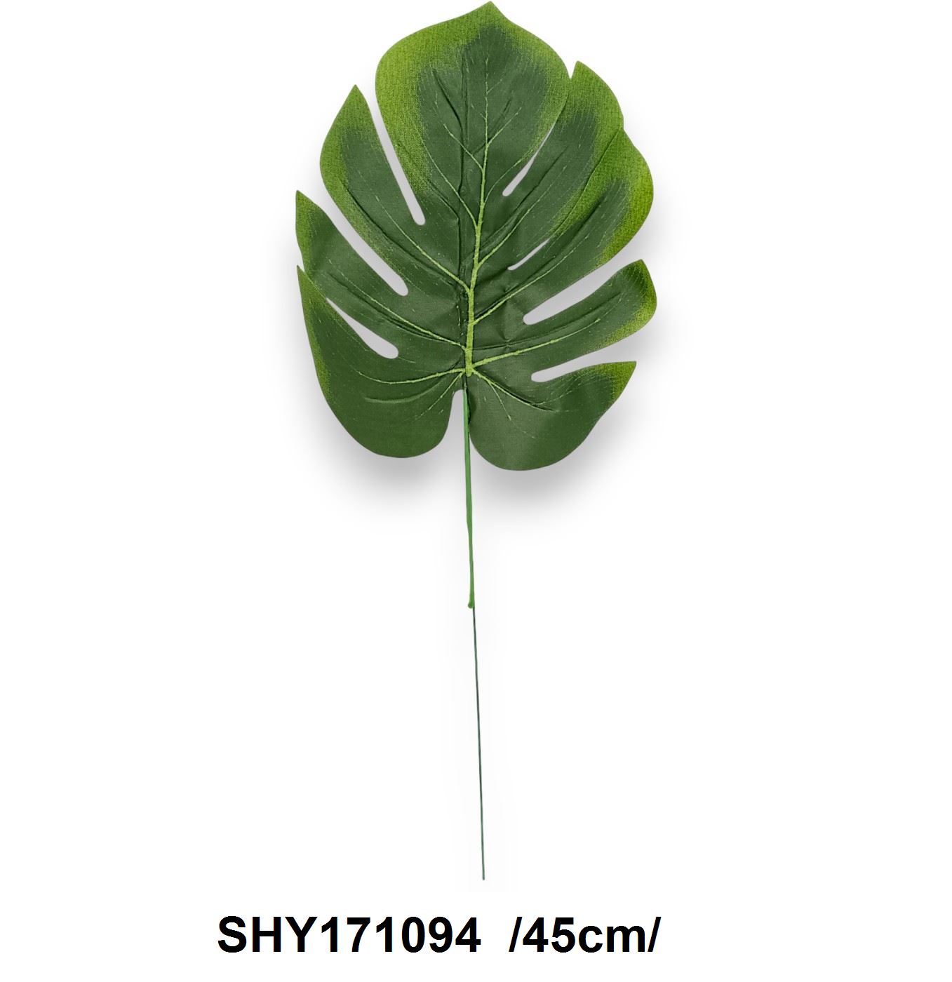 Monstera levél, szatén /45cm/