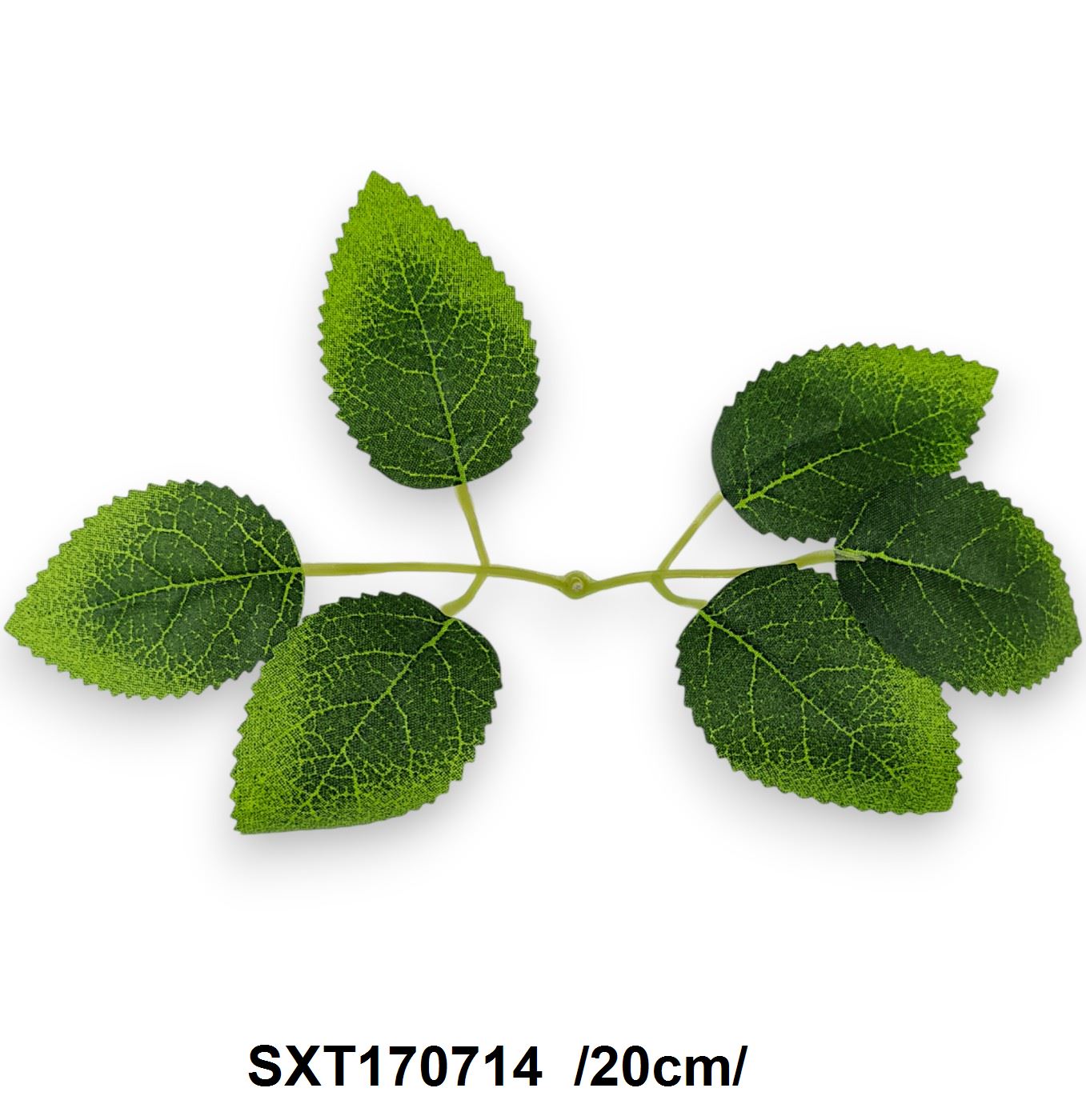 Dupla rózsalevél, szatén /20cm/