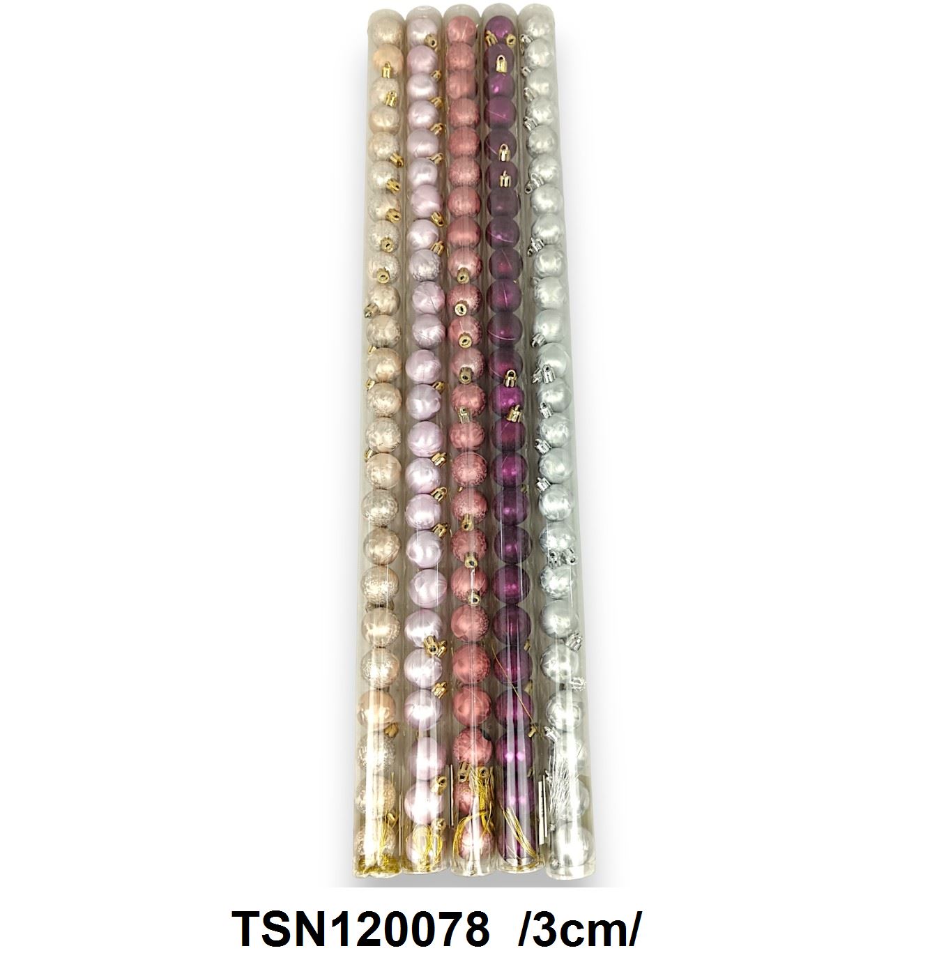 Selyemnyomott gömbök  /3cm/
