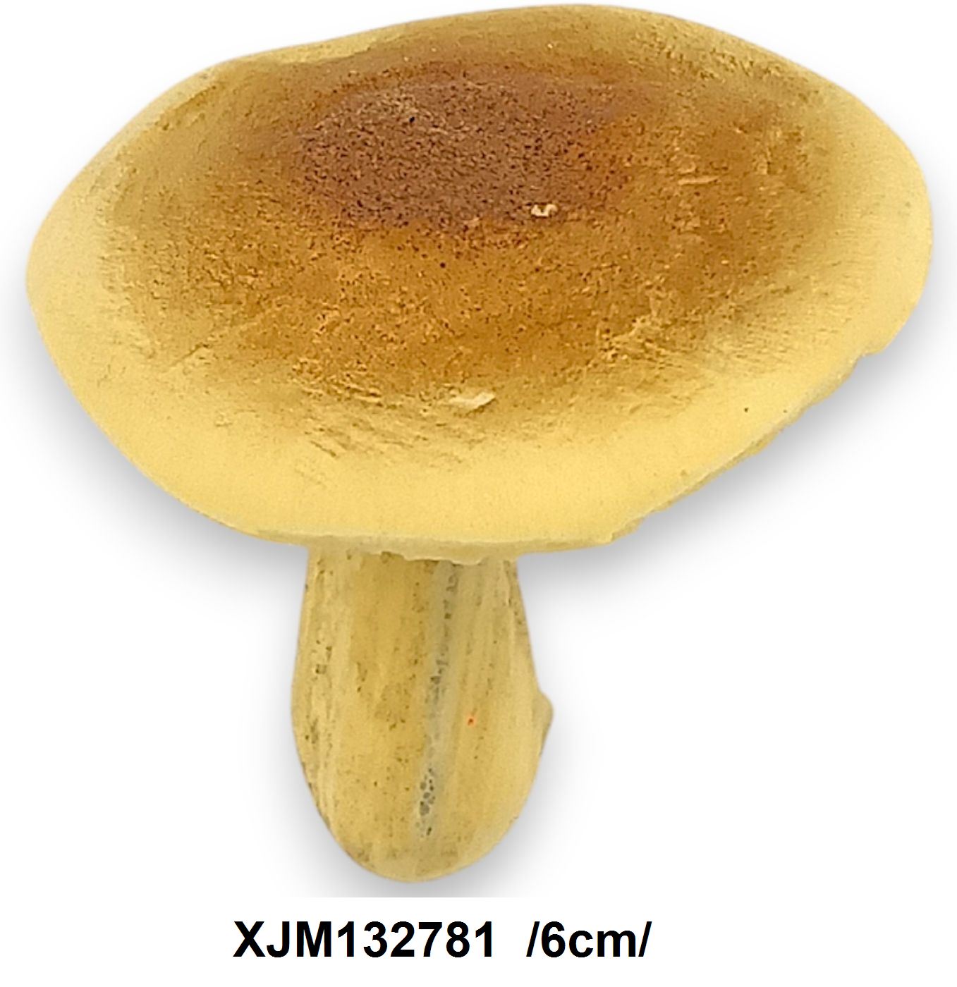 Élethû, barna kalapos kis gomba pick dróton /6cm/
