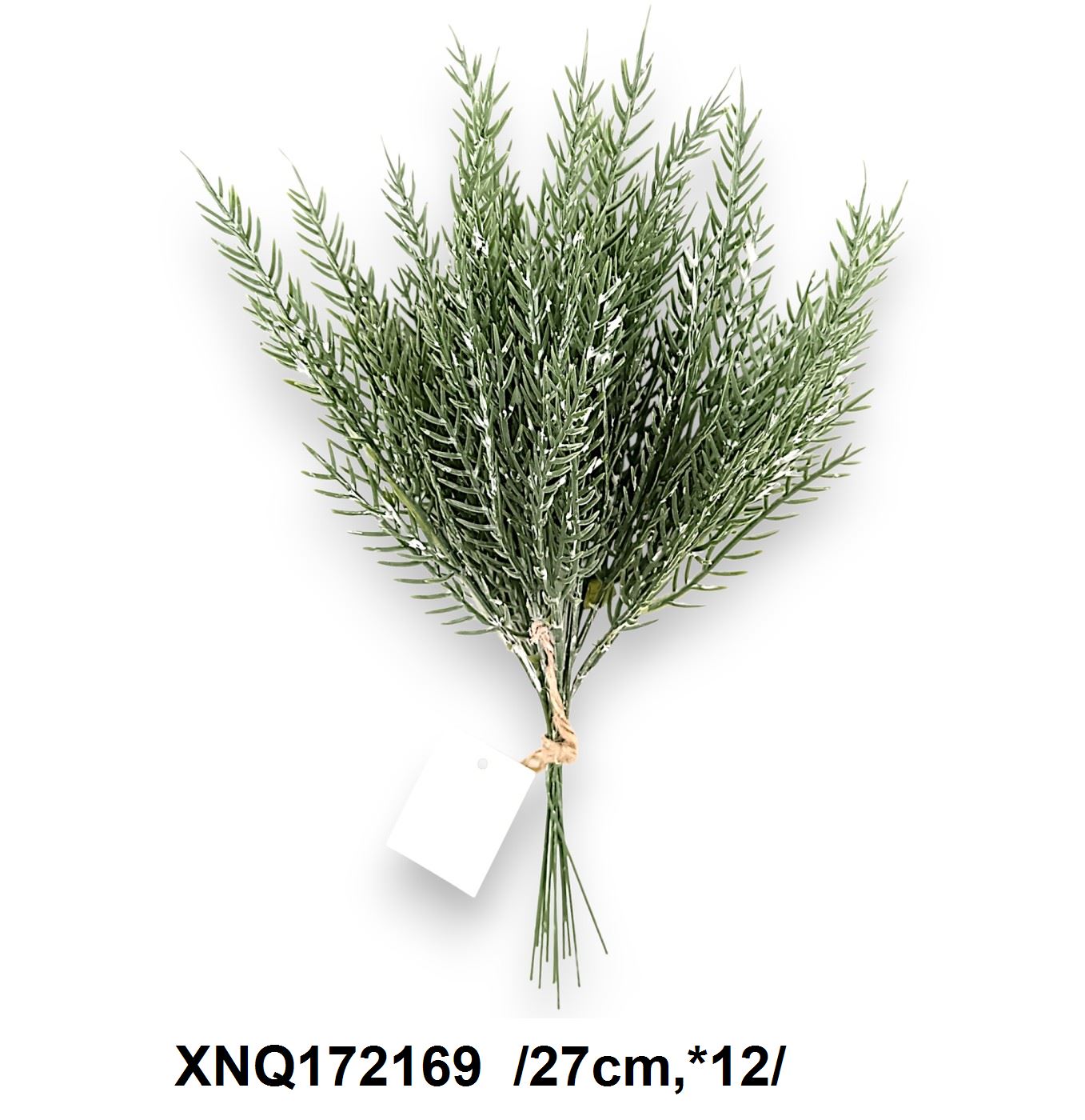 Flokkolt tujaköteg  /27cm,*12/