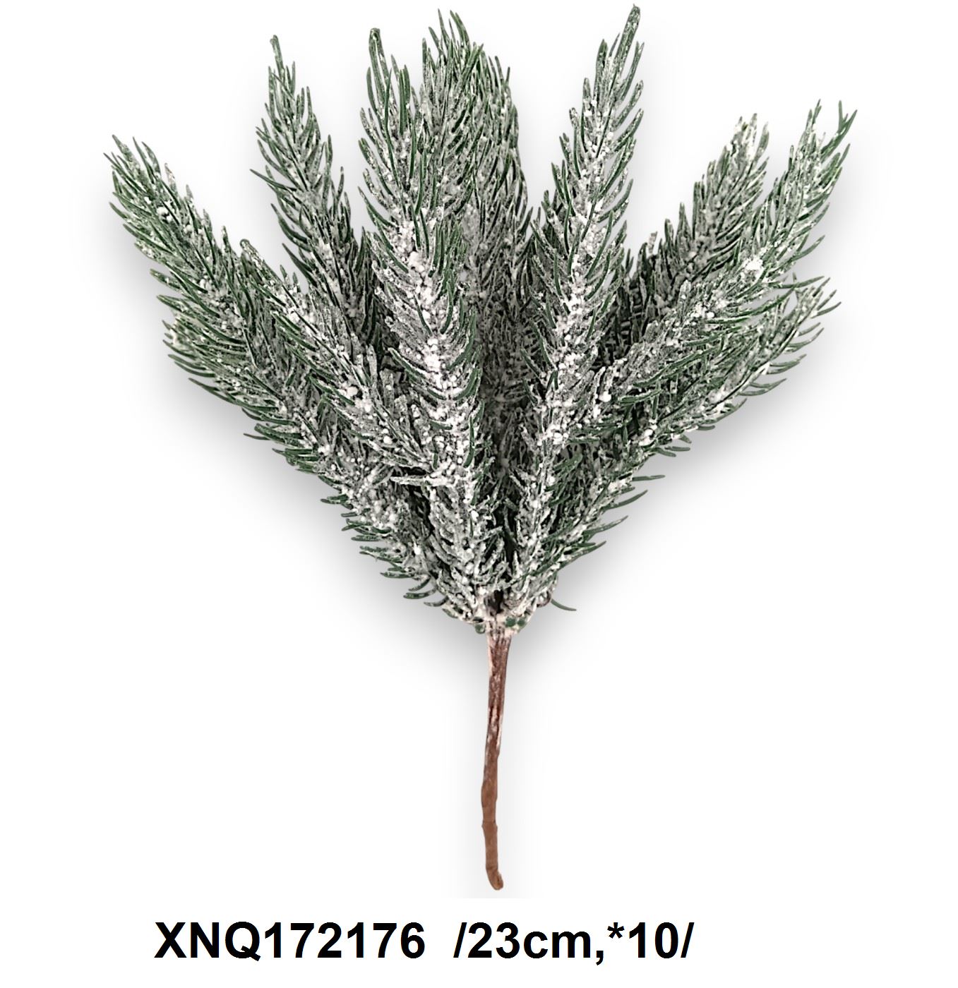 Festett, glitteres fenyõpick /23cm,*10/